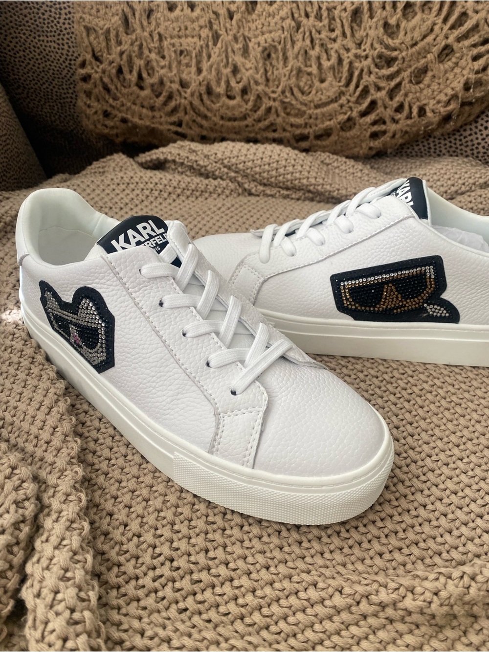 Karl Lagerfeld Chivon Chouette sneakers 8 NeW